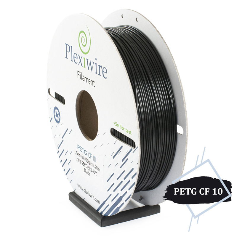 Plexiwire PET-G CF10 / 200 m / Czarny