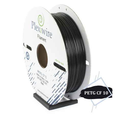 Plexiwire PET-G CF10 / 200 m / Czarny
